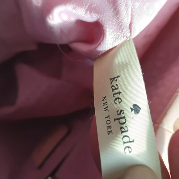 KATE SPADE NEW YORK Knightsbridge Constance Croc Embossed Leather Tote purse - Picture 10 of 11